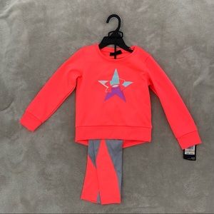 Toddler girl track suit BRIGHT!